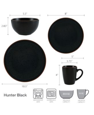 Hunter 16 Pc. Dinnerware Set, Service for 4