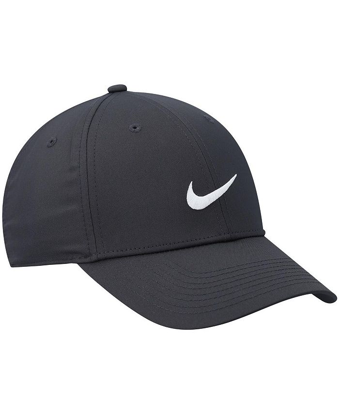 Nike Men's Charcoal Legacy91 Tech Logo Performance Adjustable Hat - Macy's