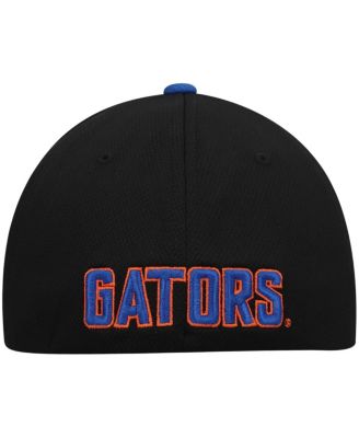 Men's Black, Royal Florida Gators Two-Tone Reflex Hybrid Tech Flex Hat