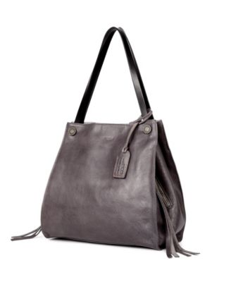 Women's Genuine Leather Daisy Tote Bag
