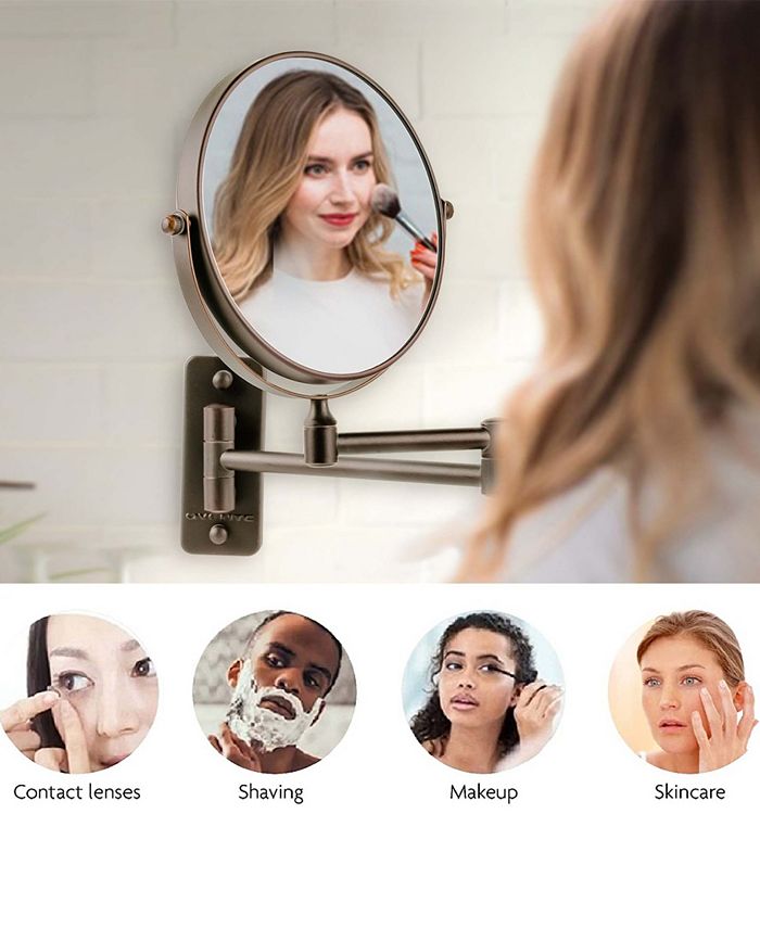 OVENTE Wall Mounted Vanity Makeup Mirror Macy's