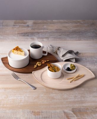 Kona Wood Wave Serving Tray, 16.75"