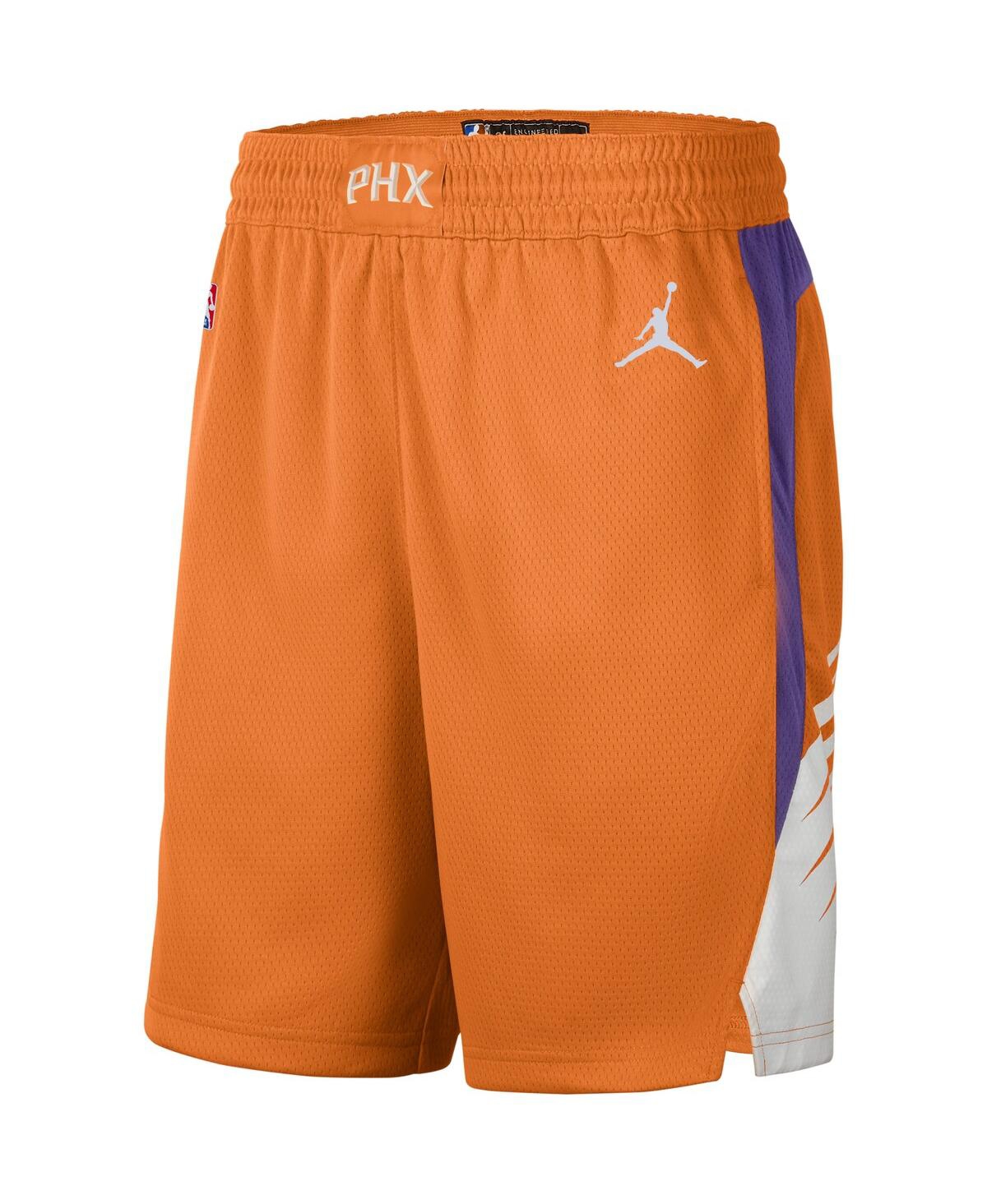 Men's Jordan Brand Devin Booker Orange Phoenix Suns 2020/21 Swingman Jersey  - Statement Edition
