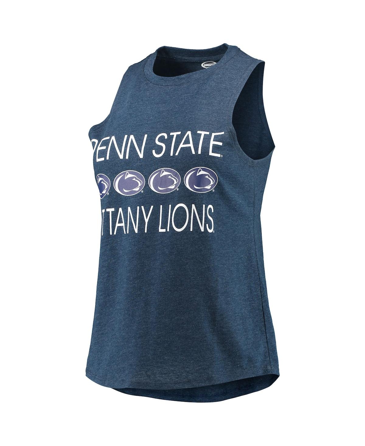 Women's Concepts Sport Navy Penn State Nittany Lions Tank Top and Pants Sleep Set - Navy