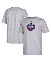 Men's adidas Gray Louisville Cardinals Basics Heritage Tri-Blend T-Shirt