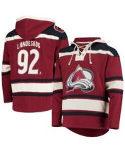 Women's Fanatics Branded Gabriel Landeskog Burgundy Colorado Avalanche Home 2022 Stanley Cup Champions Breakaway Player Jersey Size: Extra Small