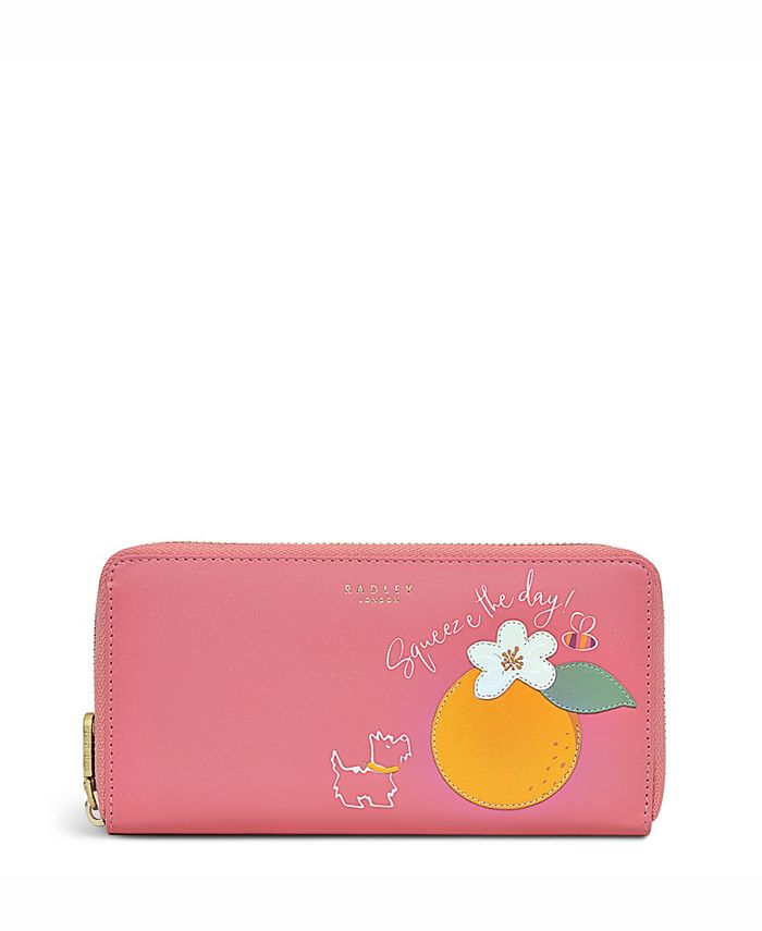 Radley London Women's Groceries Printed Large Leather Zip Around Wallet