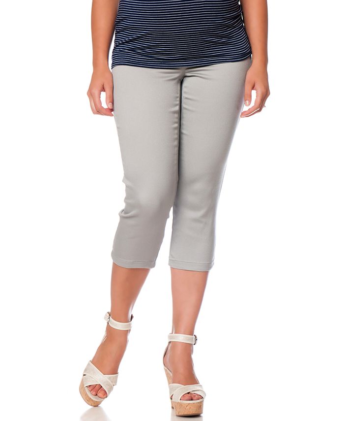 Motherhood Maternity SkinnyLeg Capri Pants Macy's