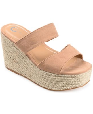 Journee Collection Women's Ilyana Wedge Espadrille Sandals Macy's