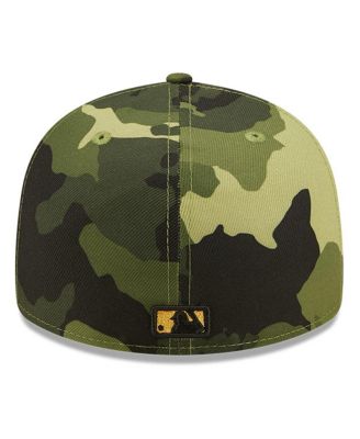 Men's Camo Washington Nationals 2022 Armed Forces Day On-Field Low Profile 59FIFTY Hat