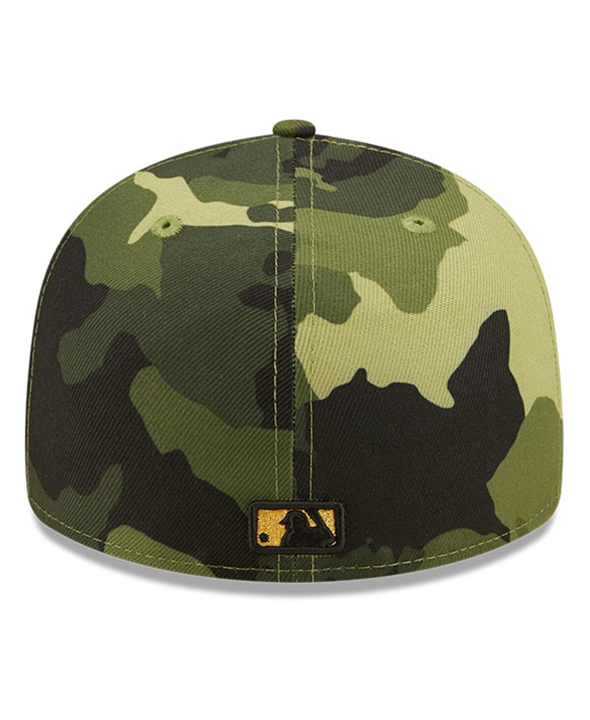 Men's New EraWashington Nationals 2022 Armed Forces Day On-Field Low Profile 59FIFTY Hat - Camo