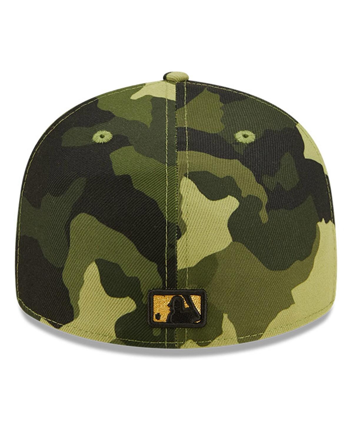 NEW ERA MEN'S NEW ERA CAMO CHICAGO CUBS 2022 ARMED FORCES DAY ON-FIELD LOW PROFILE 59FIFTY HAT 