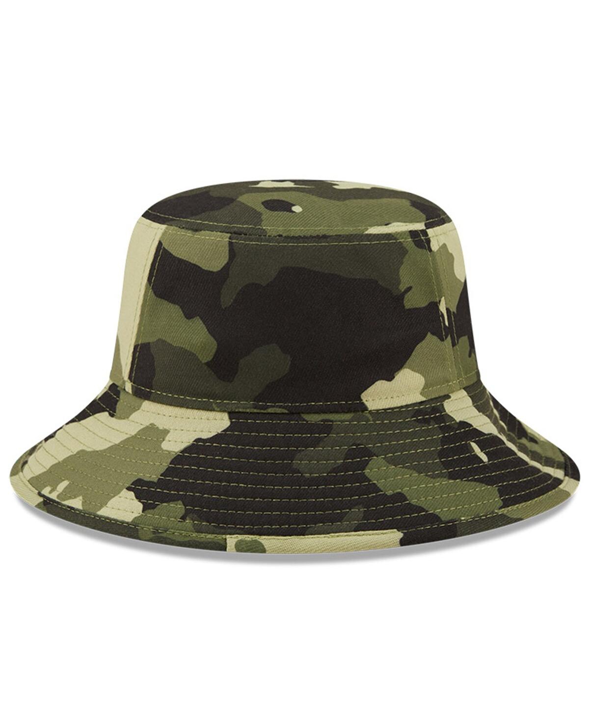 Shop New Era Men's  Camo San Francisco Giants 2022 Armed Forces Day Bucket Hat