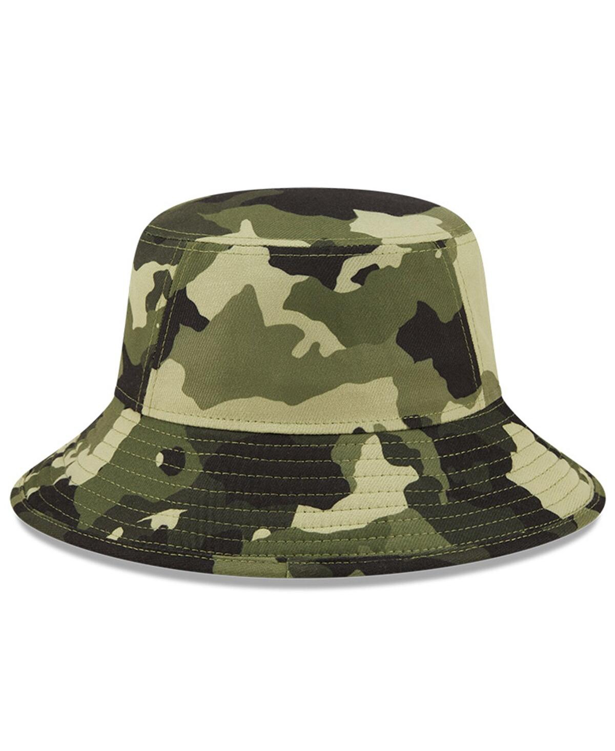 Shop New Era Men's  Camo Oakland Athletics 2022 Armed Forces Day Bucket Hat
