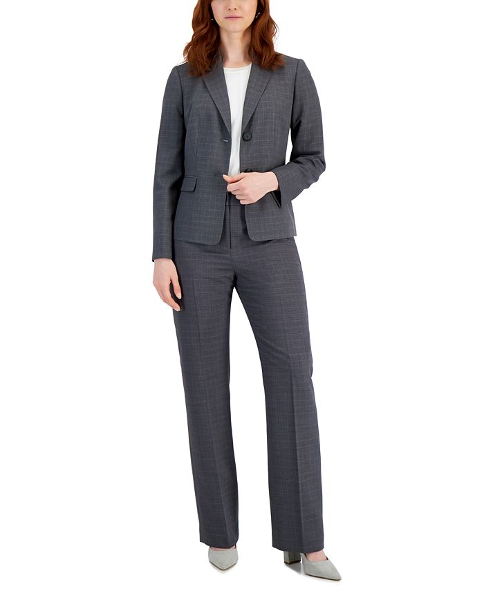 Le Suit Two-Button Blazer & Kate Pants Suit - Macy's