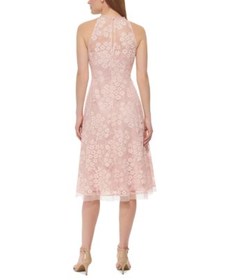 chinese dress ladies Kata Pink Lace Maxi Dress - US 10