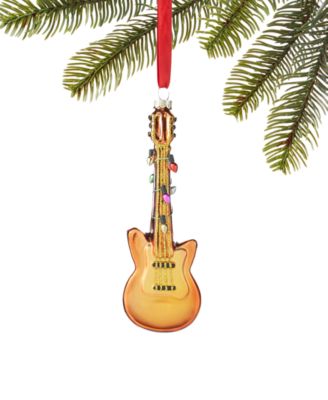 Holiday Lane - All About You Guitar Ornament with Gold-Tone Cap & Hanger