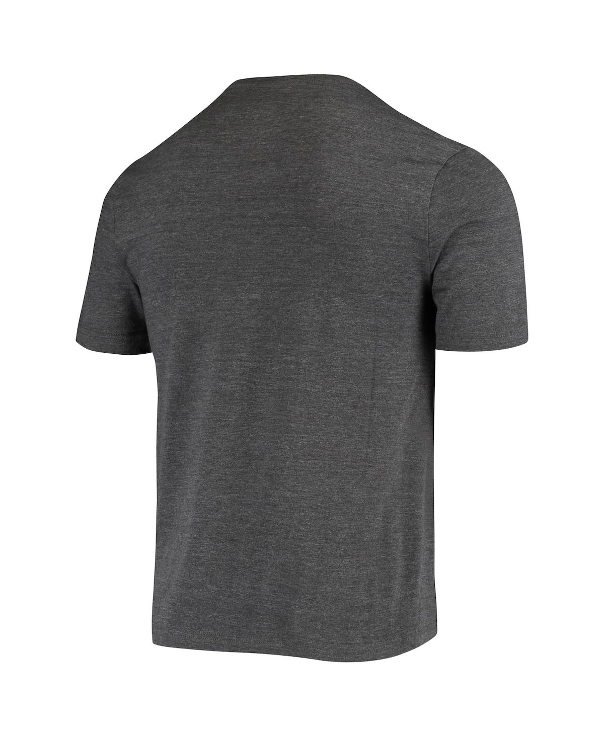 Men's FanaticsSan Francisco Giants Weathered Official Logo Tri-Blend T-shirt - Charcoal