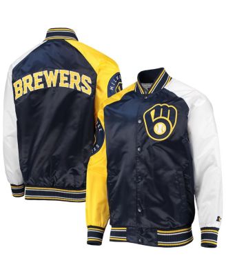 Starter Men's Navy, Gold Milwaukee 