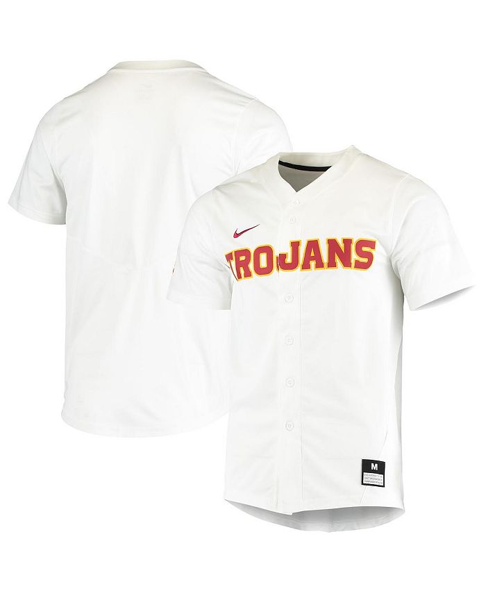 Nike Men's White USC Trojans Vapor Untouchable Elite Replica Full ...