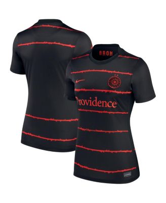 Women's Black Portland Thorns Fc 2021/22 Home Replica Jersey