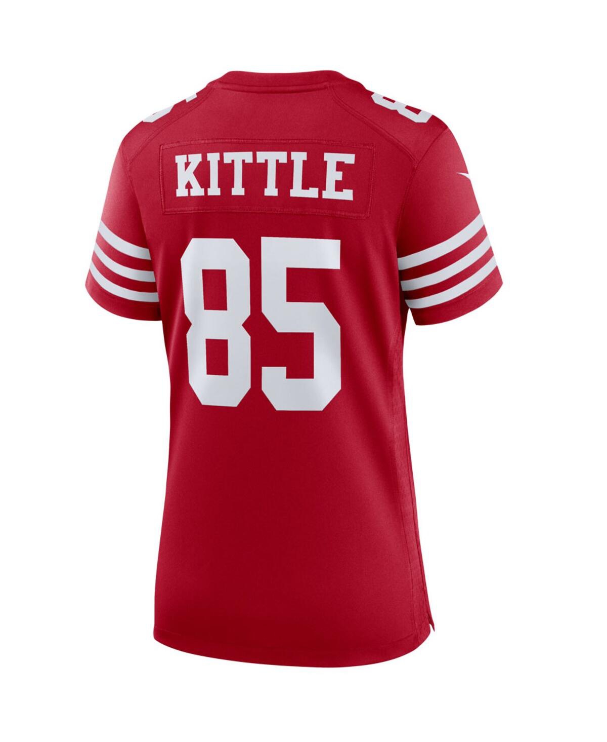 Women's Nike George KittleSan Francisco 49ers Player Game Jersey - Scarlet