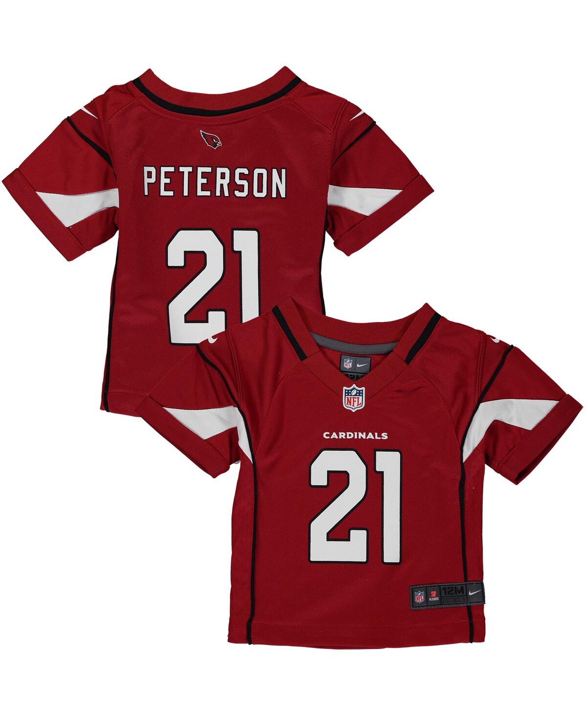 Infant Girls and Boys Nike Patrick Peterson Cardinal Arizona Cardinals Team Color Game Jersey