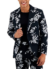 I.N.C. International Concepts Men's Slim-Fit Floral Suit Jacket, Created for Macy's 