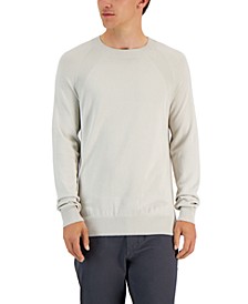 Men's Ribbed Raglan Sweater, Created for Macy's 