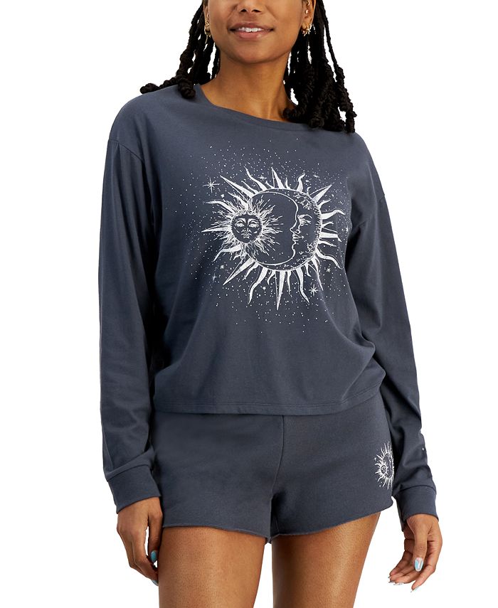 Grayson Threads Black Juniors’ Celestial LongSleeve TShirt Macy's