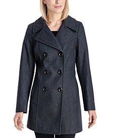 Women's Double-Breasted Peacoat, Created for Macy's