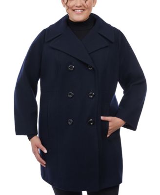royal blue womens pea coat