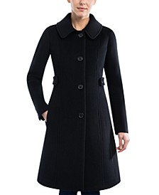 Women's Club-Collar Walker Coat