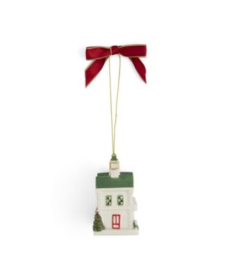 LED Train Station Ornament