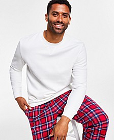 Men's Solid Matching Crewneck Top, Created for Macy's