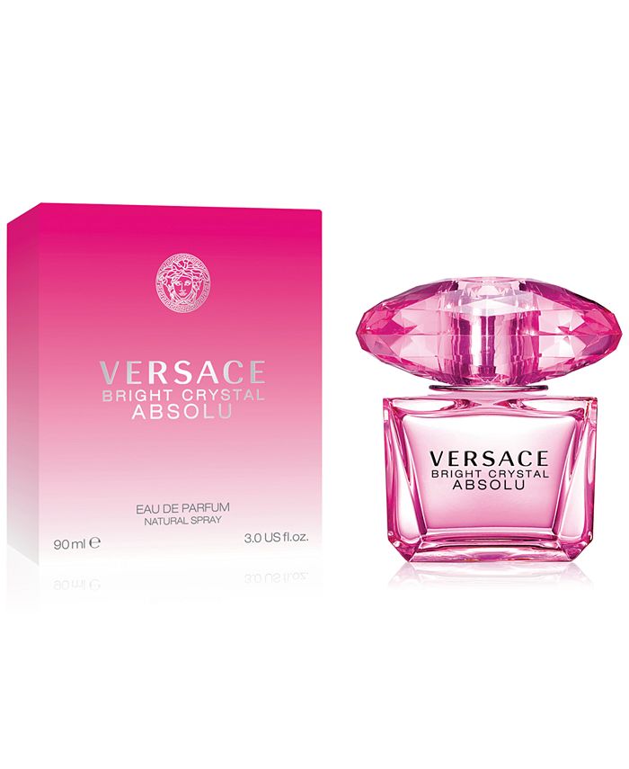 Versace Bright Crystal Absolu Eau de Parfum Spray, 3 oz. - Macy's
