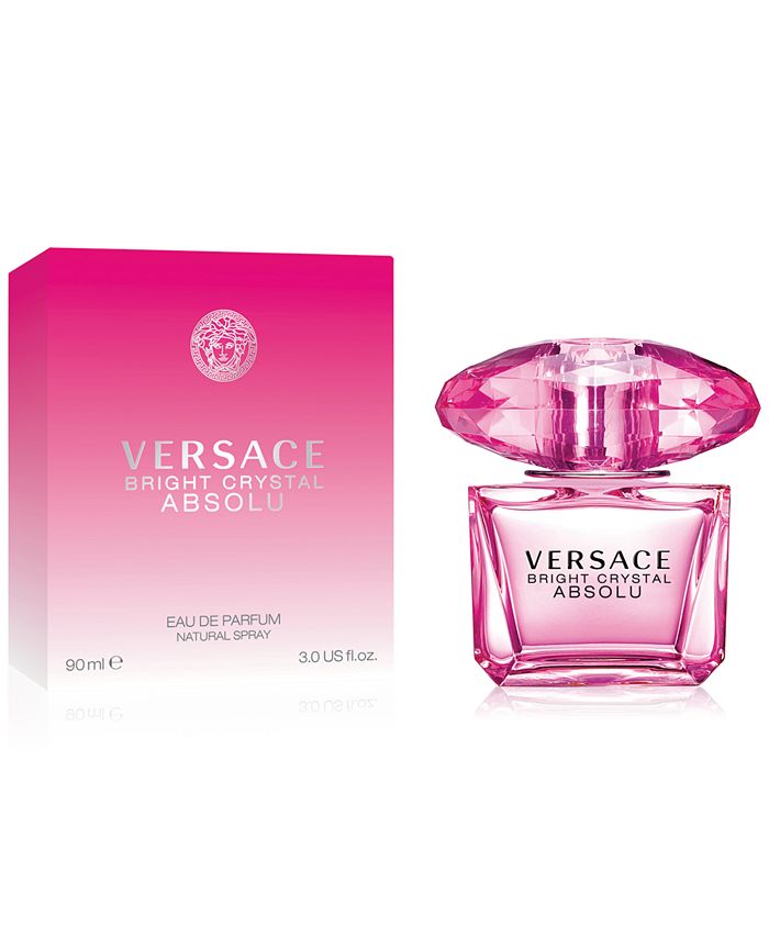Versace Bright Crystal Absolu Eau de Parfum Spray, 3 oz. Macy's