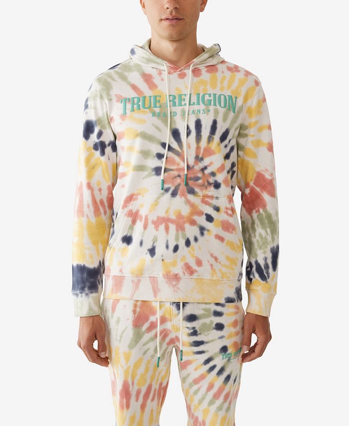 True Religion Men s Arch Tie Dye Pullover Hoodie Macy s