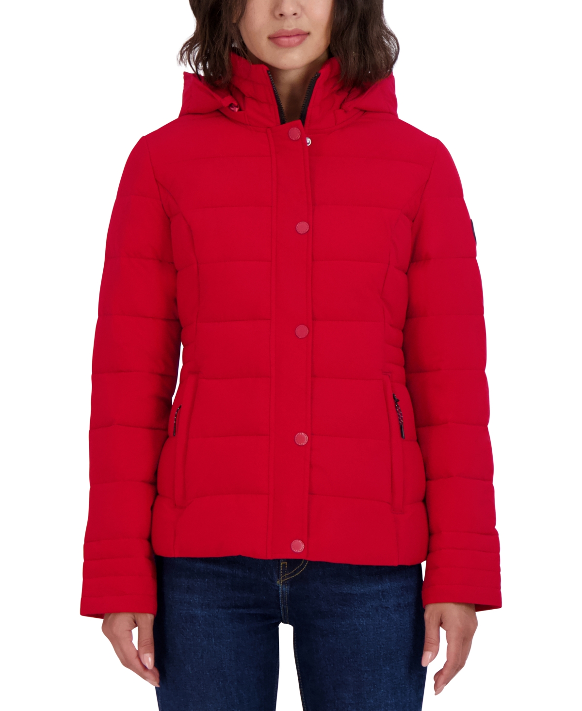 Nautica hooded deals packable puffer coat