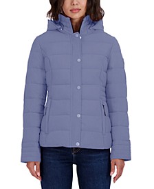 Women's Hooded Packable Puffer Coat, Created for Macy's