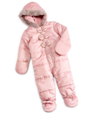 new born snow suit