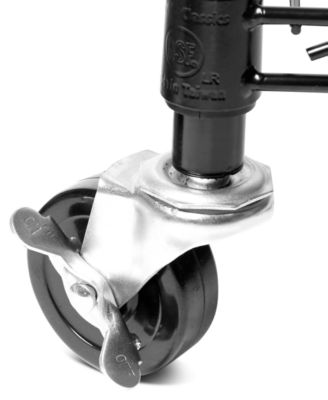 UltraDurable Commercial-Grade 5-Tier NSF-Certified Steel Wire Wheeled Shelving