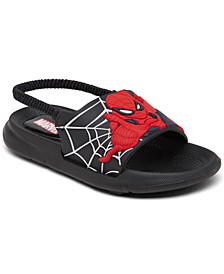 Marvel Little Kids Spider-Man Slide Sandals from Finish Line