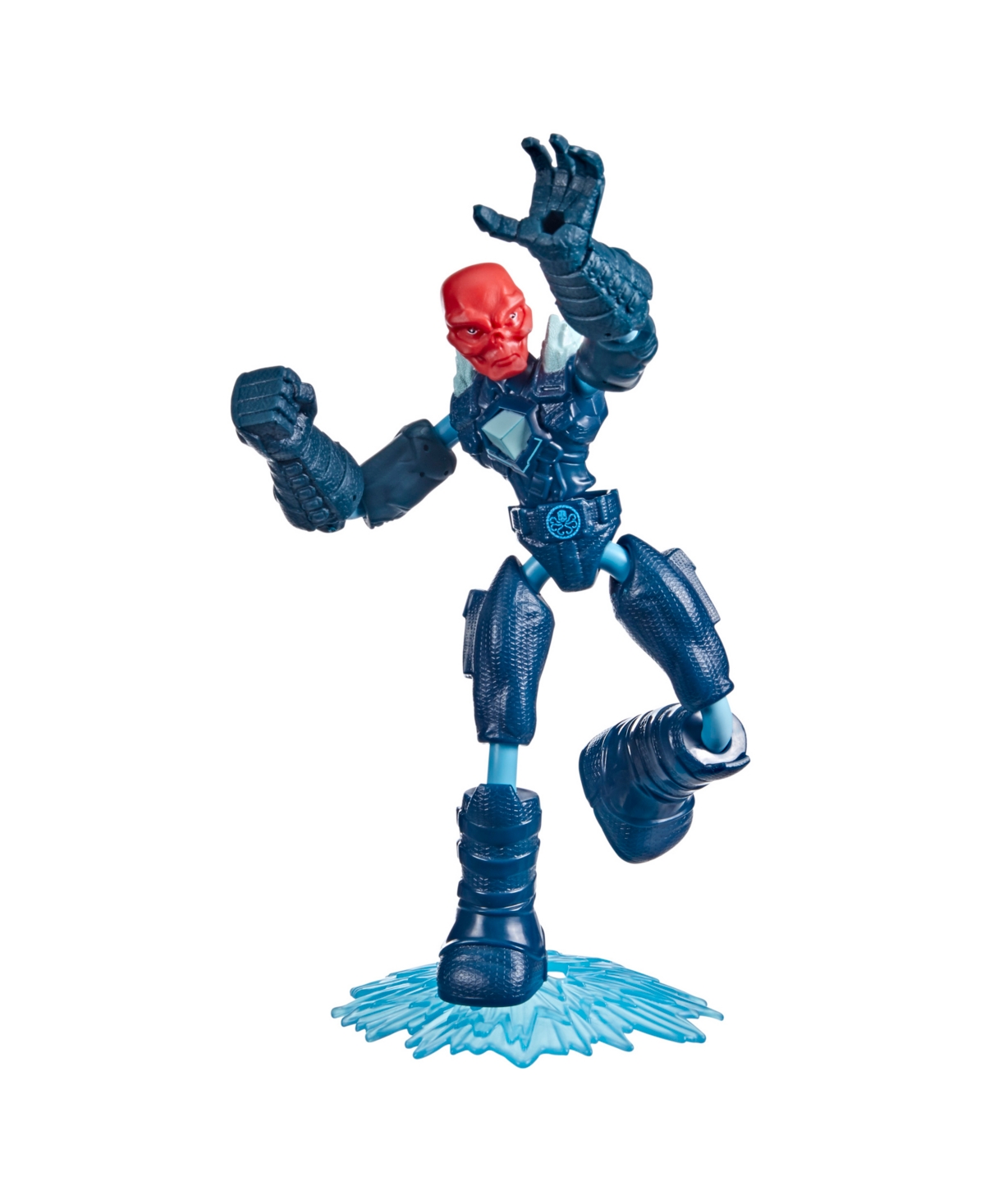 Marvel Kids' Avengers Bend And Flex Missions Red Skull Ice Mission Figure In No Color