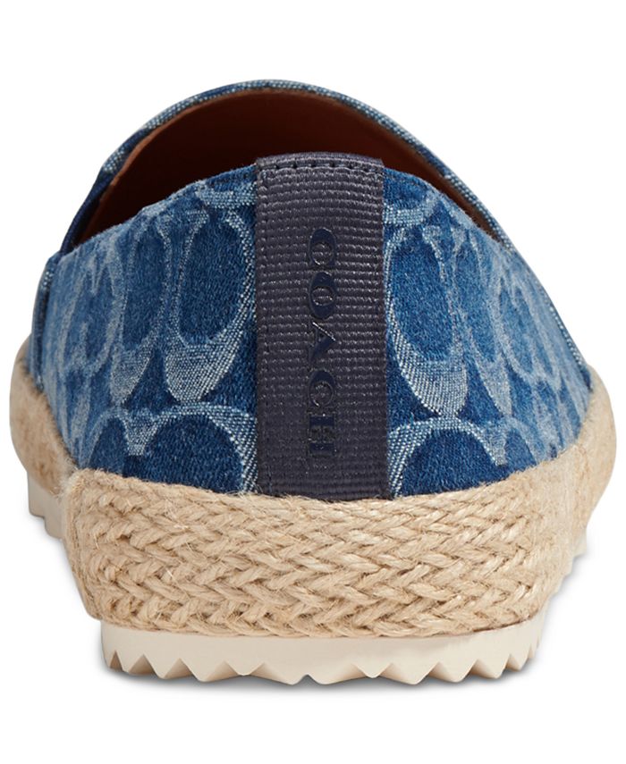COACH Men's Signature Denim Espadrille Macy's