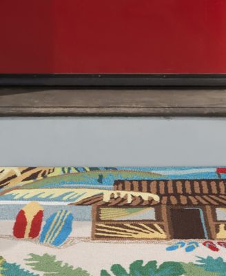Frontporch Tiki Hut Area Rug
