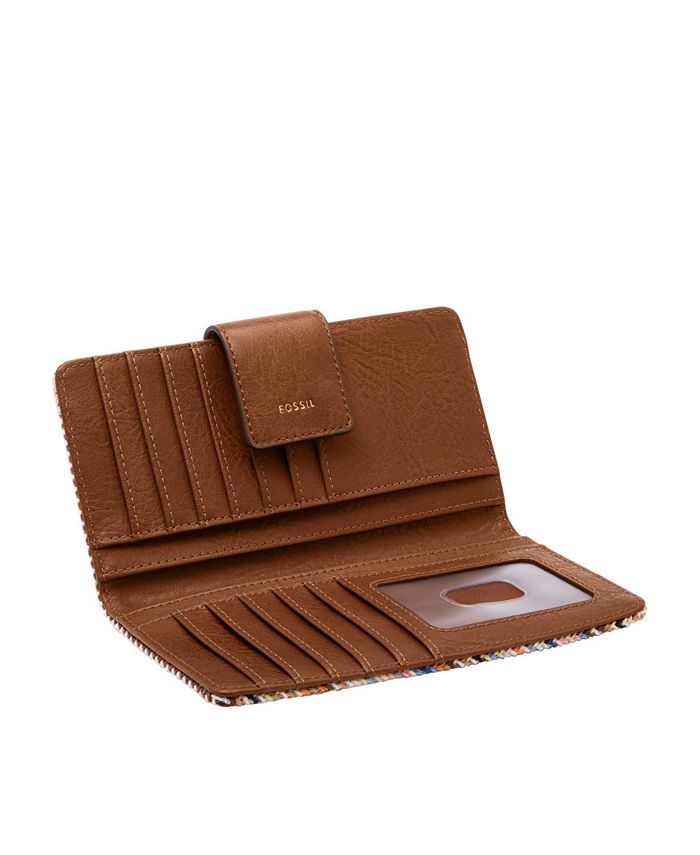 Fossil Women's Logan RFID Tab Wallet Macy's