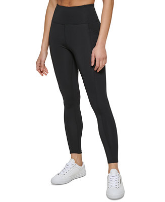 Calvin Klein Women\'s Side-Pocket 7/8 Leggings - Macy\'s