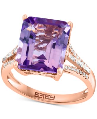 effy pink diamond ring