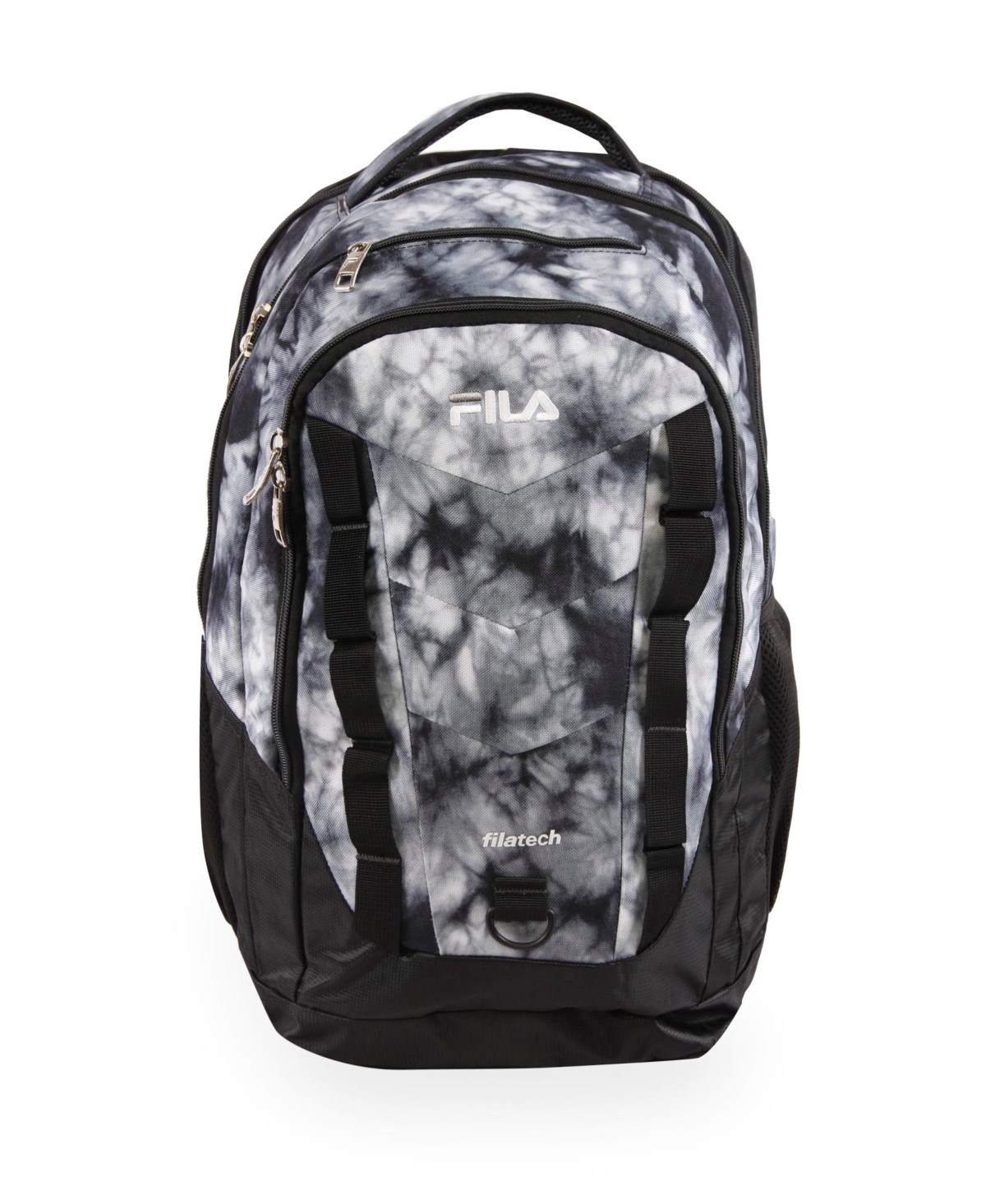 Shop Fila Deacon 6 Xxl Backpack In Tie Dye Black